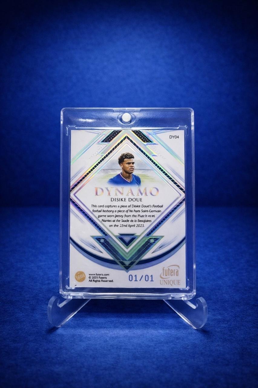 Désiré Doué 1/1 game worn patch