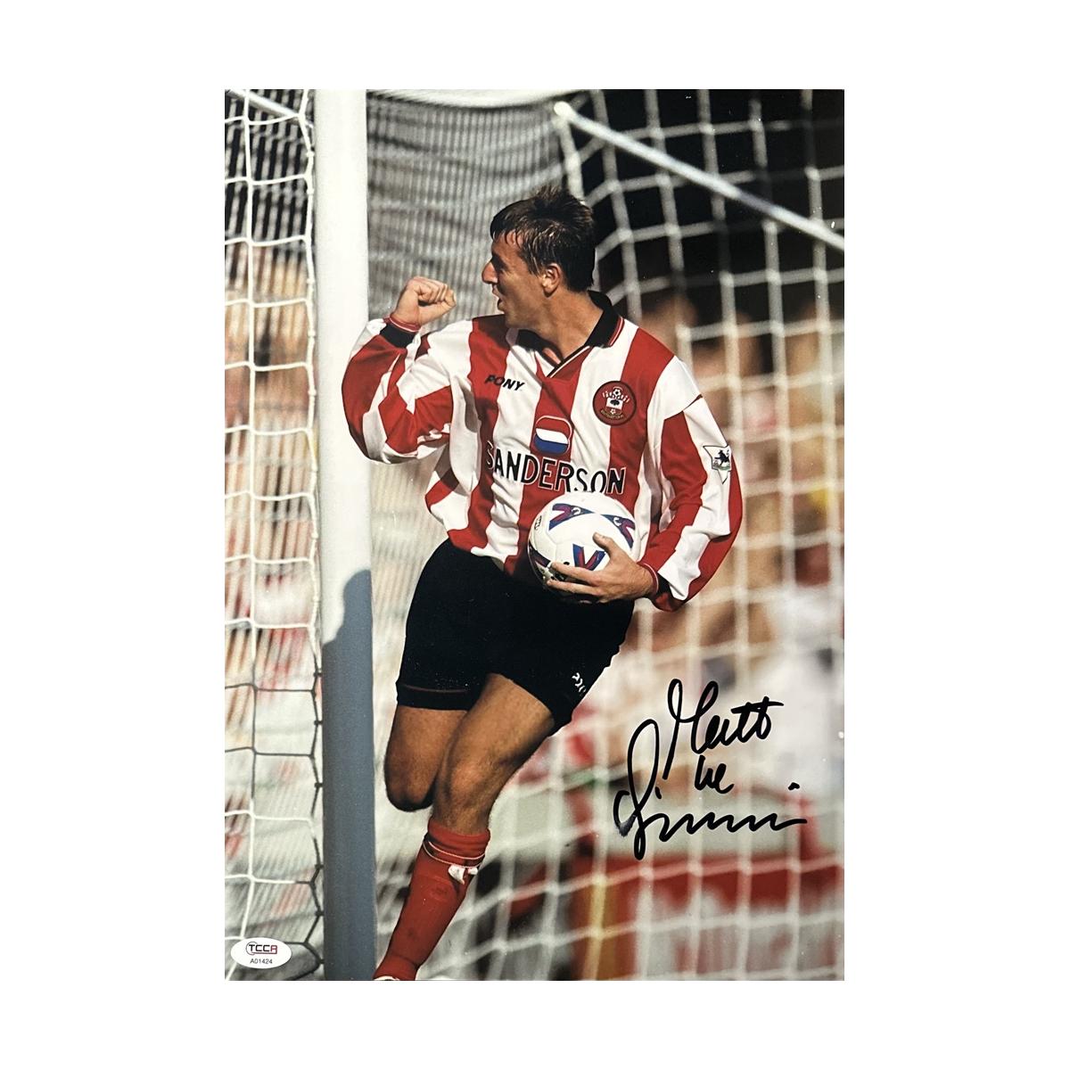 Matt Le Tissier Signed Poster