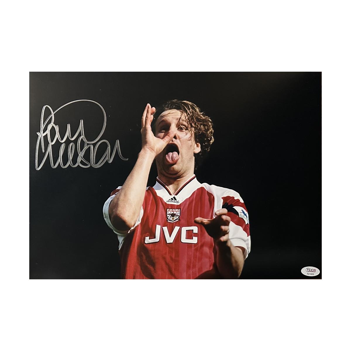 Paul Merson Signed Poster