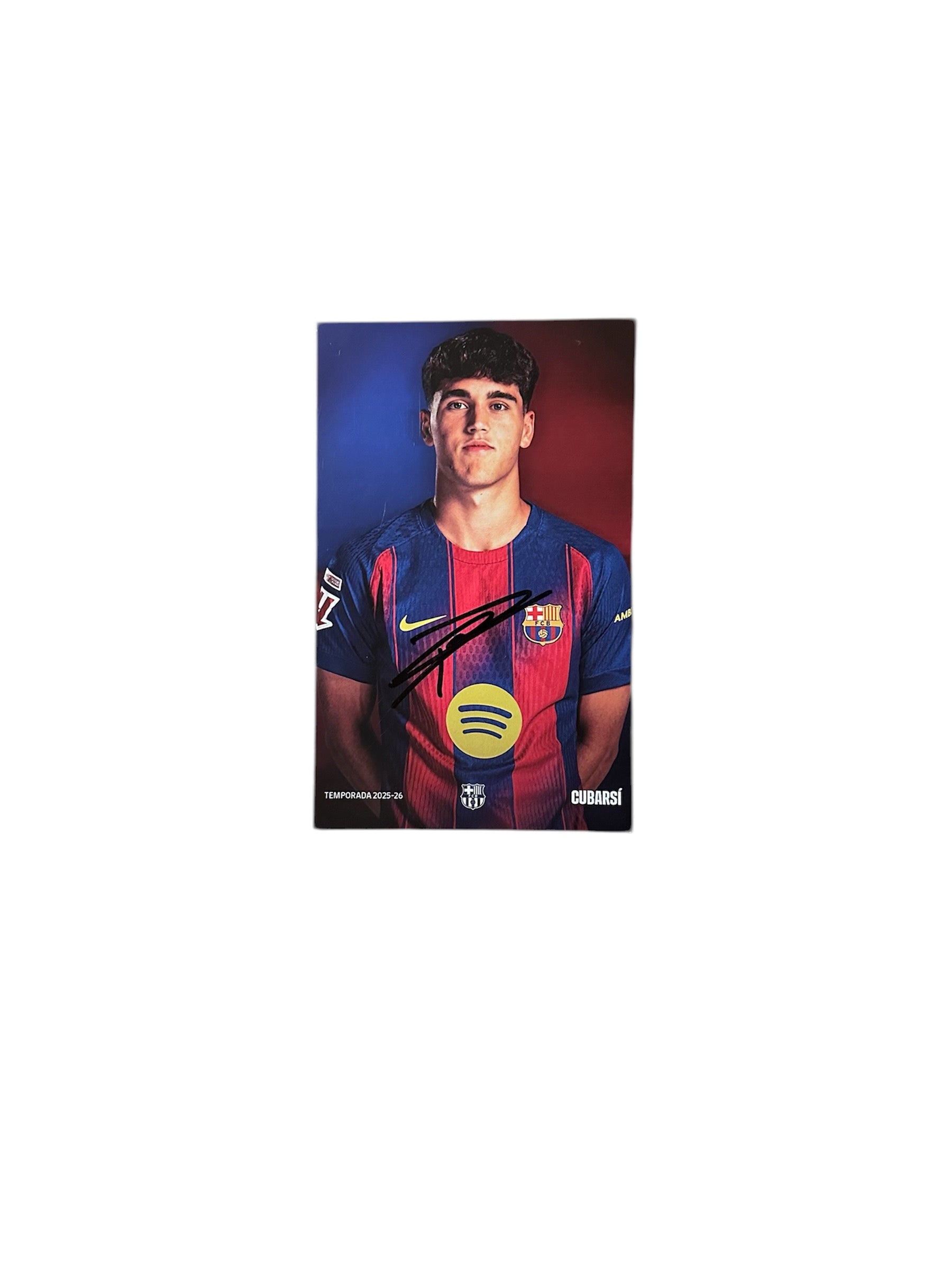 Pau Cubarsi Signed Poster