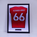 Alexander Arnold Signed Liverpool Jersey (Framed)
