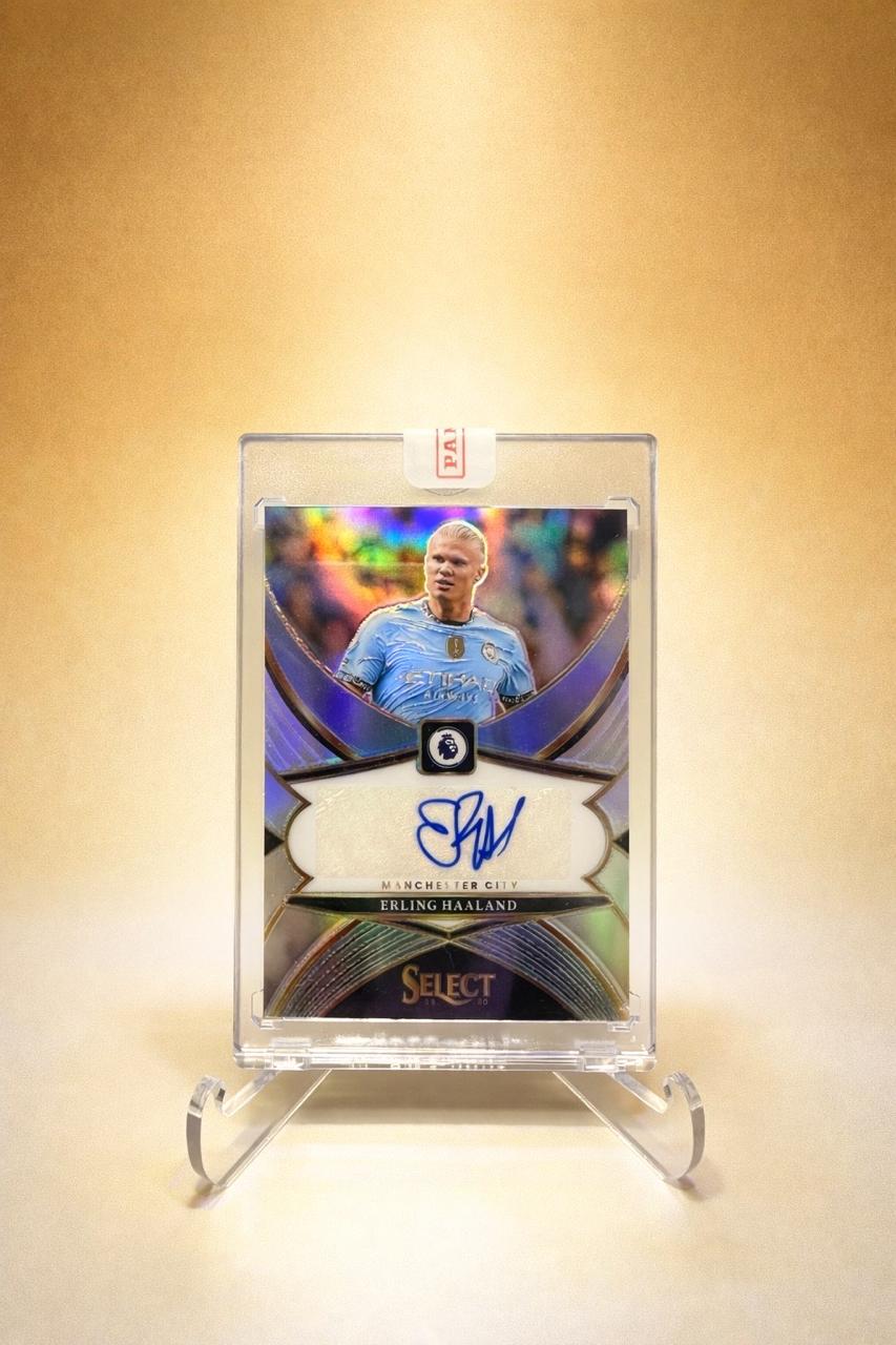 Erling Haaland Panini Select Manchester City Signature