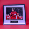 Van Persie Signed Poster (Framed)